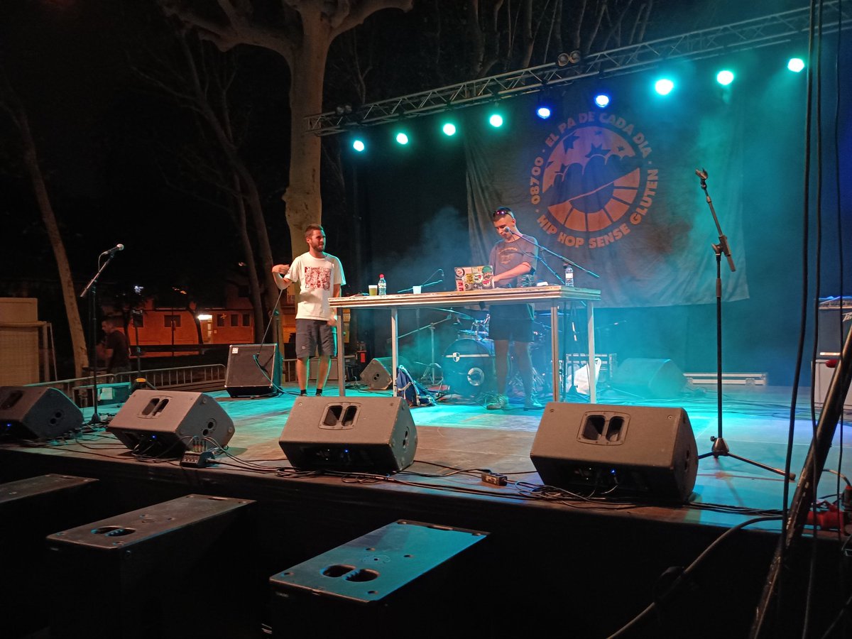 Comencen els concerts d'avui amb <a href="/elpadecadadia/">el pa de cada dia</a> 🎵 al Parc de l'Espanya Industrial.

#FMAS #FMAS30