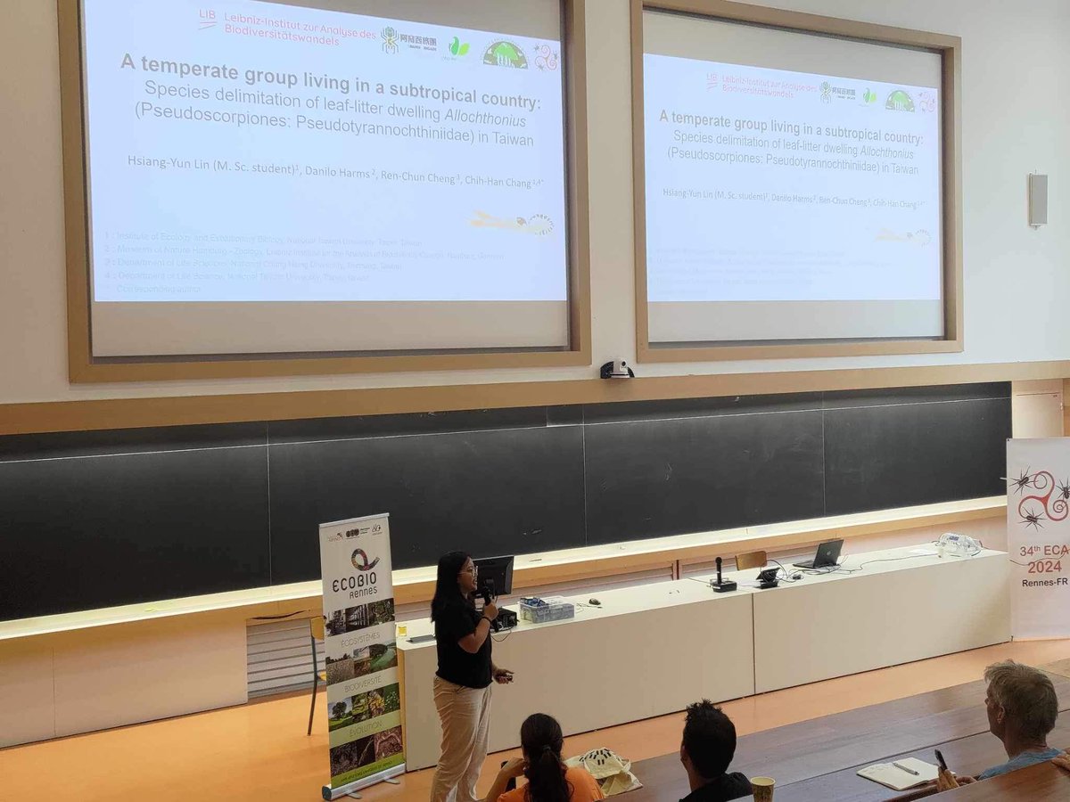 Had a very nice time in #ECA2024 🕷️