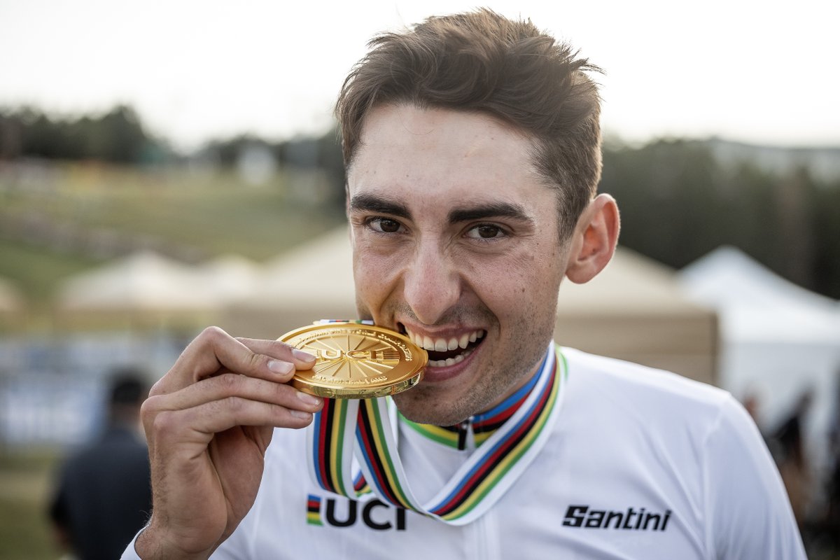 Trek Factory Racing-Pirelli XC (@trekfactoryxc) on Twitter photo So many medals, we can't even fit 'em all in one Tweet 👀🥇
It was a day for the ages on Friday, with <a href="/TrekBikes/">Trek Bicycle</a> winning four World Champs rainbow jerseys in Andorra 🌈: racing.trekbikes.com/stories/tfr-cr… So many medals, we can't even fit 'em all in one Tweet 👀🥇
It was a day for the ages on Friday, with <a href="/TrekBikes/">Trek Bicycle</a> winning four World Champs rainbow jerseys in Andorra 🌈: racing.trekbikes.com/stories/tfr-cr…