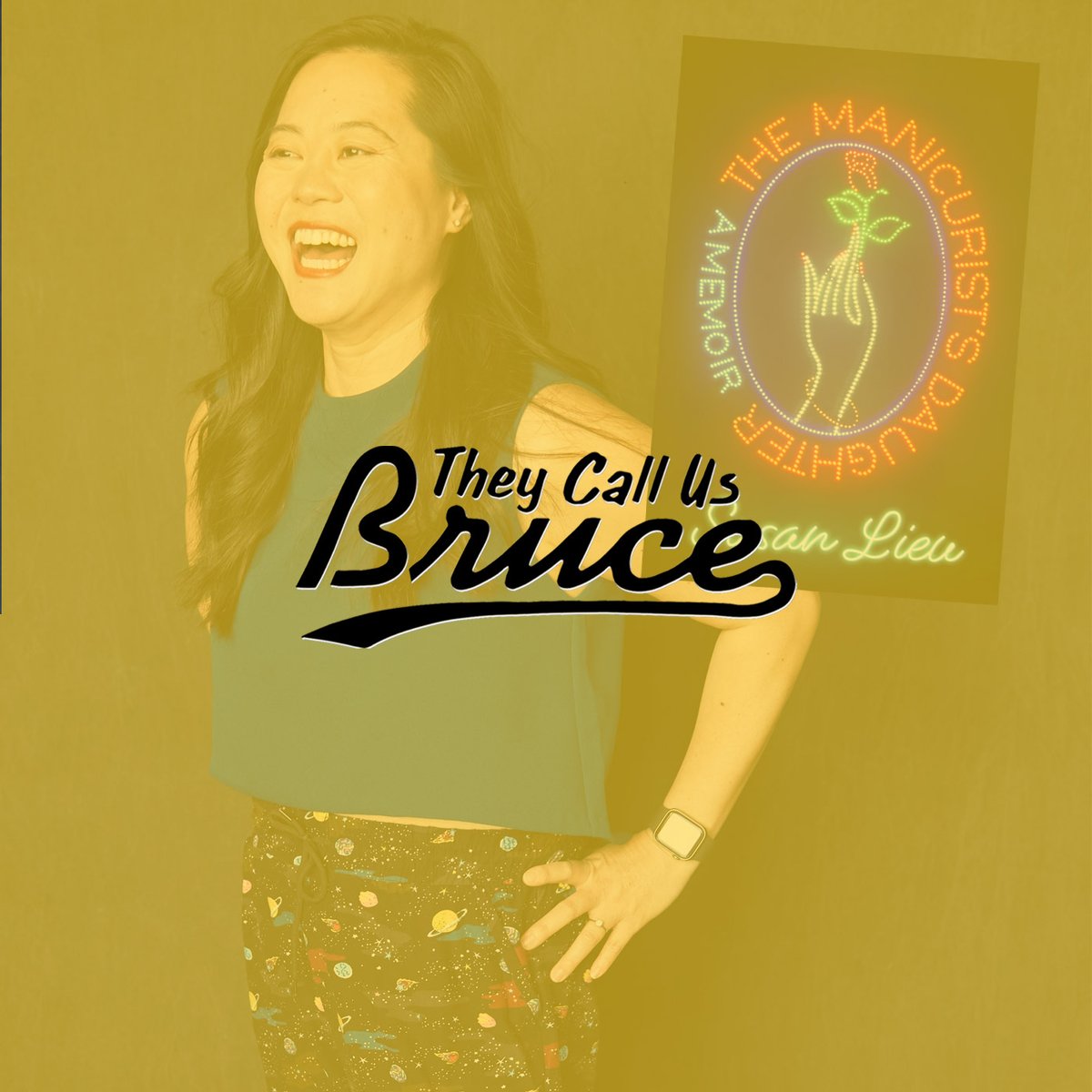 TheyCallUsBruce's tweet image. Jeff and Phil welcome writer and performer Susan Lieu, author of THE MANICURIST'S DAUGHTER, a memoir about grief, trauma, body image and her search for answers after her mother dies during plastic surgery. theycallusbruce.libsyn.com/they-call-us-t…