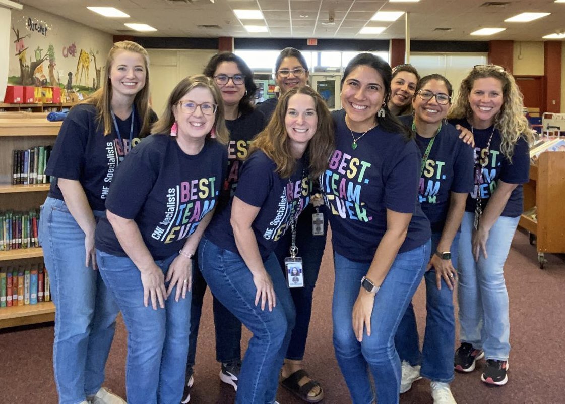 I won the team lottery! These ladies are so student-focused and willing to do whatever is necessary. <a href="/NISDCNE/">Colonies North ES</a> Specialists really are the BEST TEAM EVER! 💗
🎶🎶And we learned all day with the best team ever!🎶🎶
