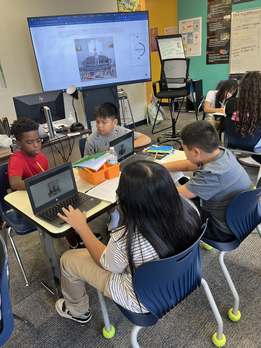 Mr_Oribhabor's tweet photo. 6th graders learning about Lateral Reading using See, Think, and Wonder. In order to understand Lateral Reading, you have to know about contextualization &amp; corroboration. Getting the whole story and seeing if it lines up with people/ things we trust. @Soc_StudiesTX https://t.co/KQfMtiZCal