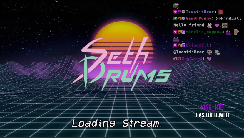 So amazing seeing the new logo I designed for <a href="/imSethDrums/">SethDrums</a> live on his stream!! Thanks <a href="/AdrianSettere94/">AdrianSettere94 🍉</a> for making it look extra awesome in the intro video ☺️ I'm so grateful to be able to contribute to Seth's amazing community!! ❤️