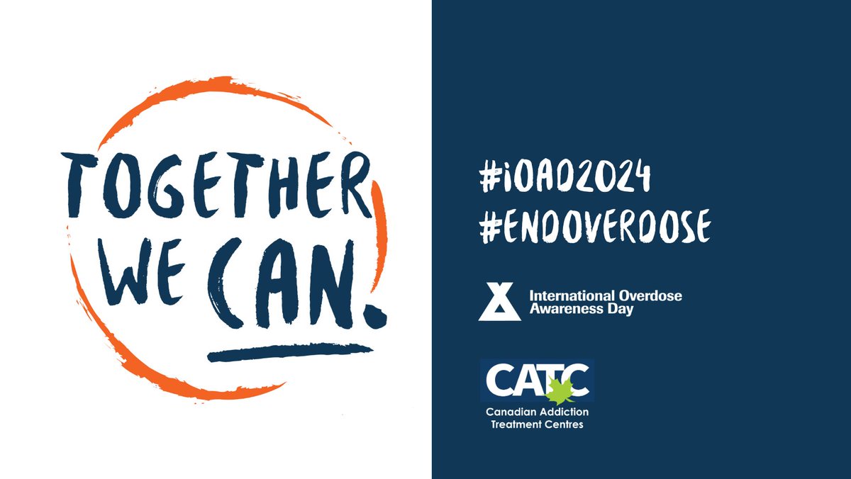 On #IOAD2024, we mourn those we have lost, and join together for a better future.

Through unity and collaboration, we can pave the path to overcoming the overdose crisis. #TogetherWeCan #EndOverdose.

canatc.ca/ioad-2024/