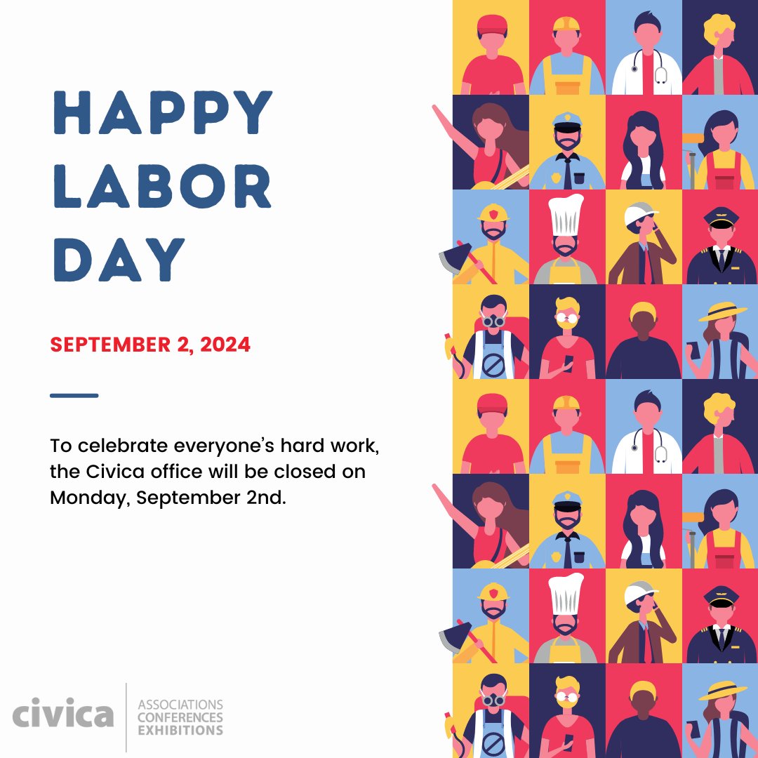 We hope everyone has a safe &amp; happy Labor Day weekend!