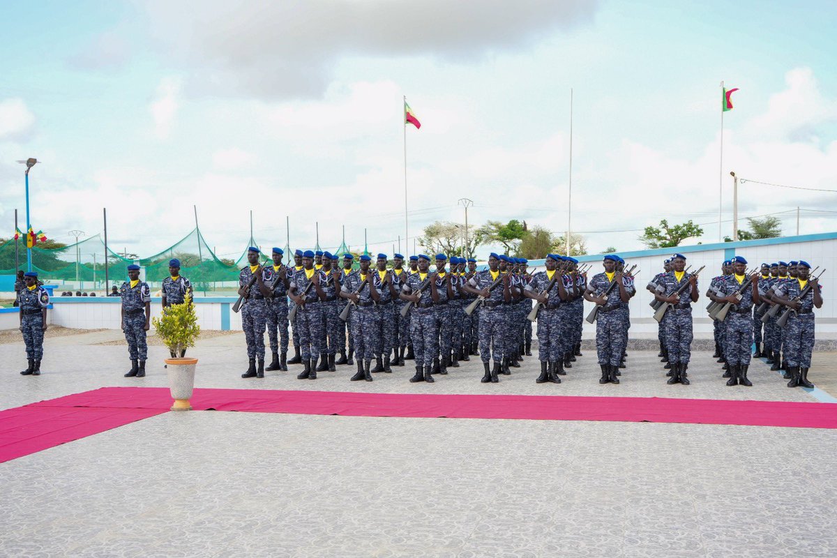 🚨🚔👨🏿‍✈️ La cérémonie de présentation au drapeau du contingent 2024/2 s’est tenue le vendredi 30 août 2024 au centre d’instruction des gendarmes auxiliaires de Kebémer.
