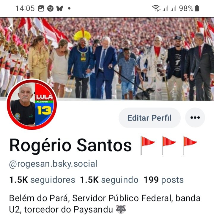 COMPANHEIR@S, ANTES QUE DESLIGUEM O X NO BRASIL, ESSE É O MEU PERFIL NO BLUESKY A GENTE SE ENCONTRA LA!