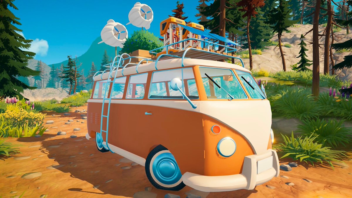 I am sharing a few Early Access codes for Outbound a game where you live in your own most customizable camper van - let me know if you want to be considered!

Check out the game's kickstarter below!

Explore a beautiful world, drive around in your van and build up camp wherever