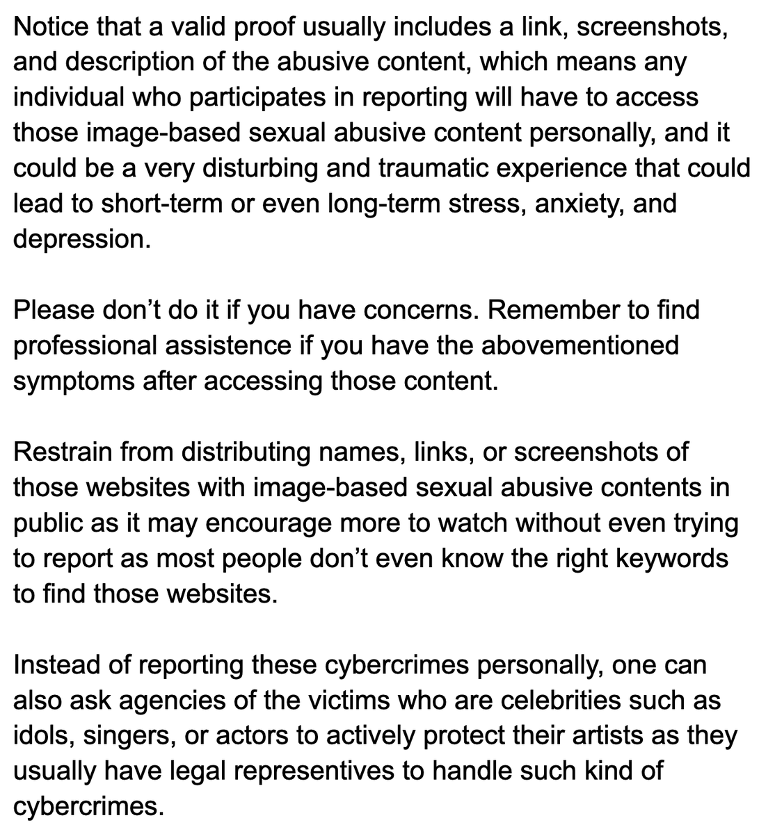 DragonKazoo77's tweet photo. I made a guide about how to report websites with sexually abusive fake contents
RBW PROTECT YOUR ARTISTS #RBW_PROTECT_YOUR_ARTISTS #RBW_PROTECT_PURPLE_KISS
#RBW_PROTECT_SOLAR
#RBW_PROTECT_MOONBYUL
#RBW_PROTECT_MAMAMOO
#PNATION_PROTECT_HWASA
@RBW_OfficialTwt
@OfficialPnation https://t.co/2OqATBu8JO