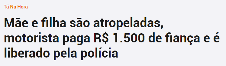 Queria deixar aqui uma reflexão, um homem que atropelou uma família teve que pagar uma fiança de 1500 reais para ser liberado.

Agora se uma pessoa usar VPN pra acessar o twitter tem que pagar uma multa de R$ 50.000?

Isso não está desproporcional não? 🧐