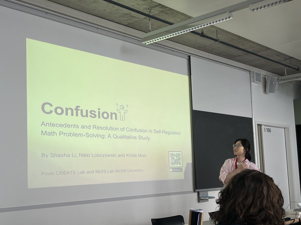 So incredibly proud of my first PhD student, Shasha Li as she crushed her first academic presentation (even with a phantom clicker randomly moving her slides forward)! The start of a truly promising career!!!