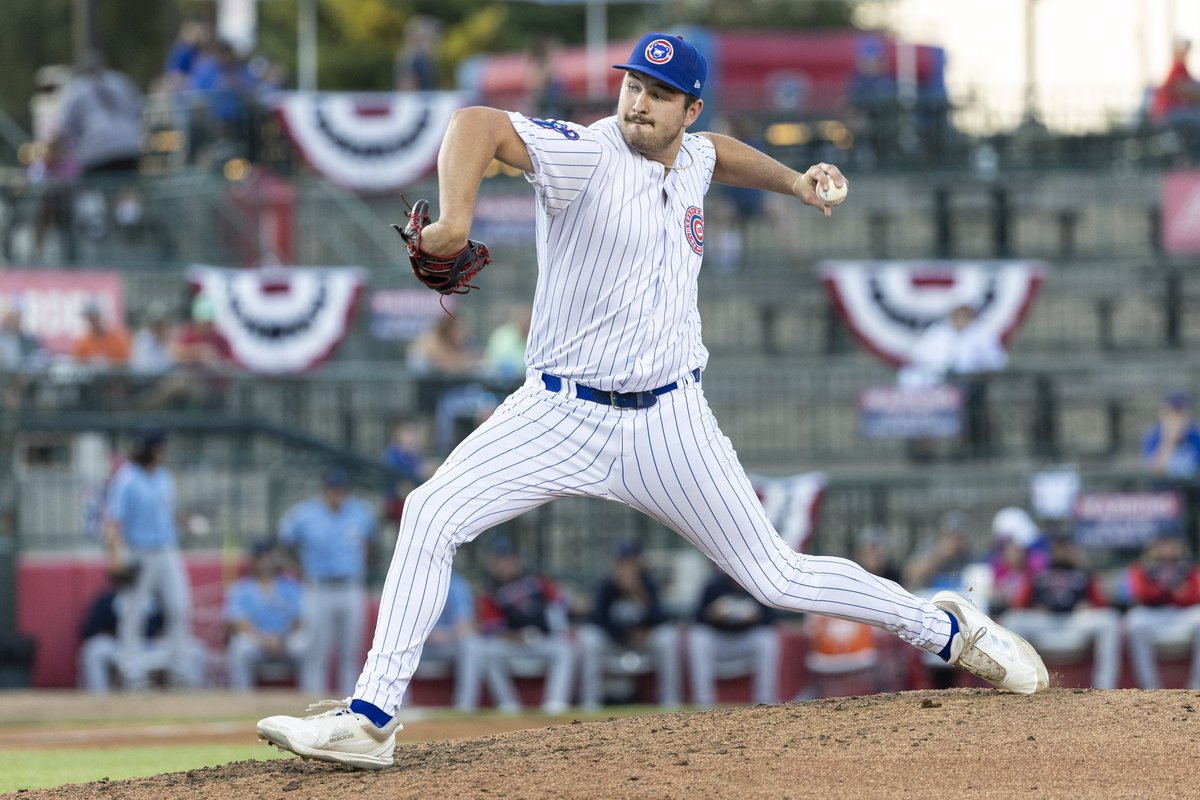 Happy Birthday to former #SBCub, 2022 Midwest League Champion &amp; current <a href="/Cubs/">Chicago Cubs</a> pitcher <a href="/Luke_L23/">Luke Little</a> 🥳🎉
