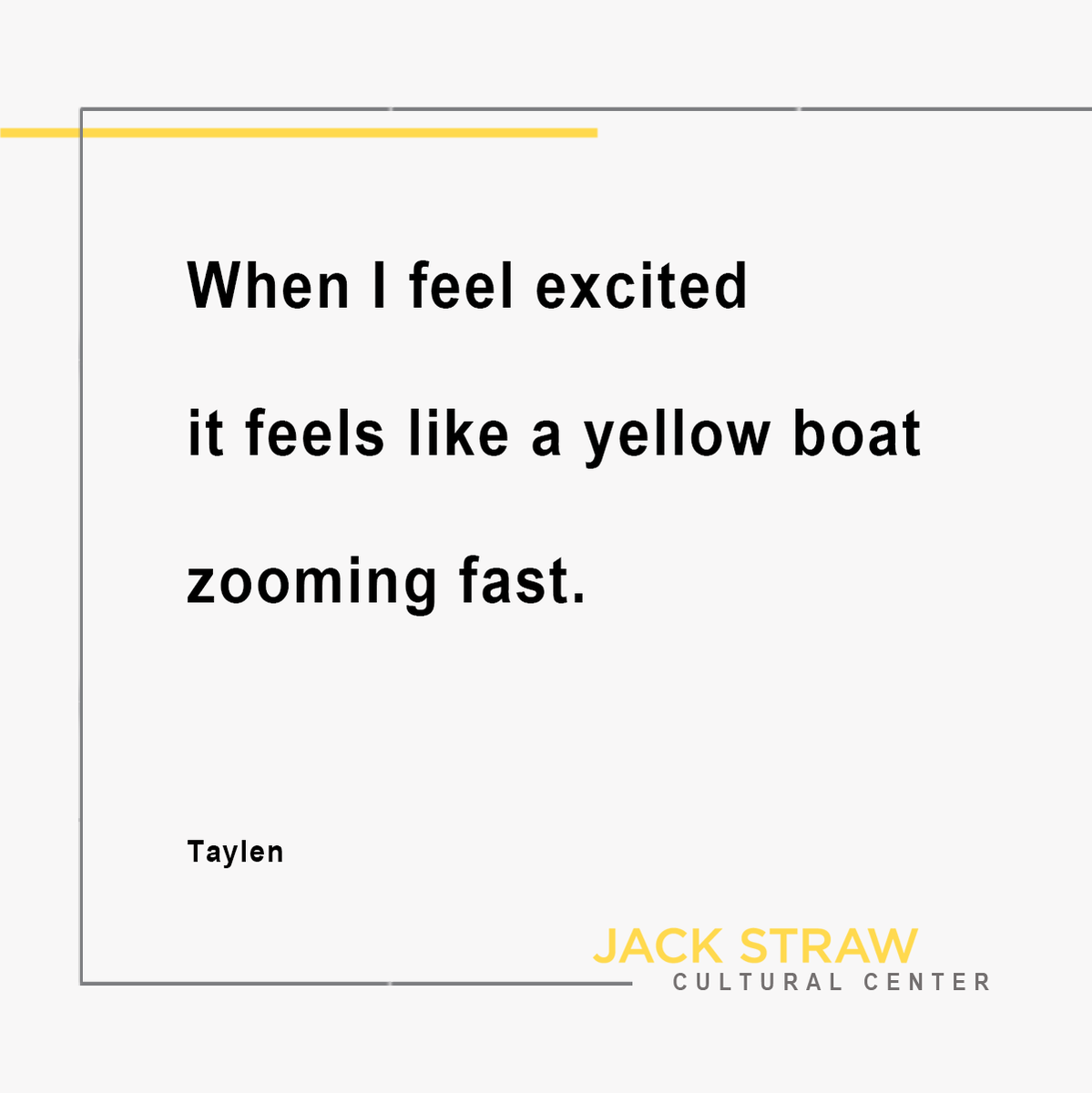 Enjoy this poem from Taylen as we head into the weekend! Written with help from #poet and #TeachingArtist Vicky Edmonds.

#JackStrawWriters #Poetry #AudioArts #ArtsIntegration #ArtInSchools #Education #RecordingStudio #Seattle #RoxhillElementarySchool <a href="/SeaPubSchools/">Seattle Public Schools</a>
