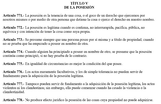 NO hay manera legalmente de convertirse en POSEEDOR LEGÍTIMO de cualquier área común o inmueble dentro de un CONDOMINIO

El propietario siempre será la COMUNIDAD de COPROPIETARIOS

Asesórate antes de cometer el error que INVADIENDO en un CONDOMINIO, te convertirás en PROPIETARIO!