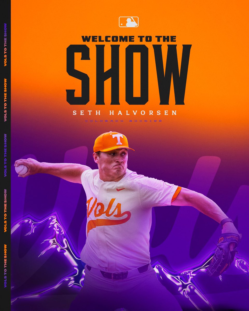 Another Vol in The Show! Make that 6️⃣ in the Vitello era.

Congrats Halvy!

#GBO 🍊 // #VolsInProBall