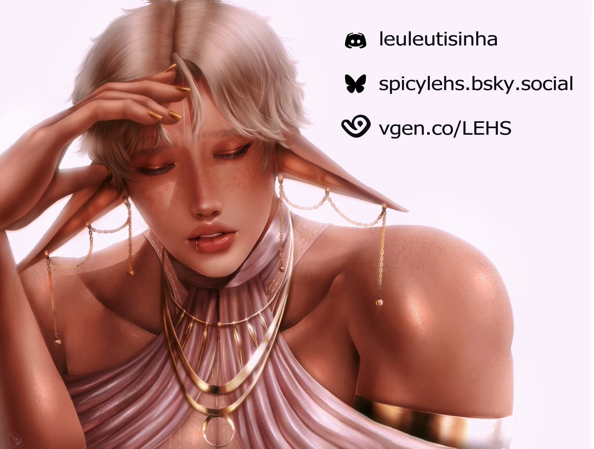 Hey everyone! Well, X is going to be unavailable in Brazil and I'm already having a lot of problems to access the platform, so pls follow me on other places like discord: leuleutisinha
And bsky: spicylehs.bsky.social
I'll try to communicate here while I still can!
See ya 🥲