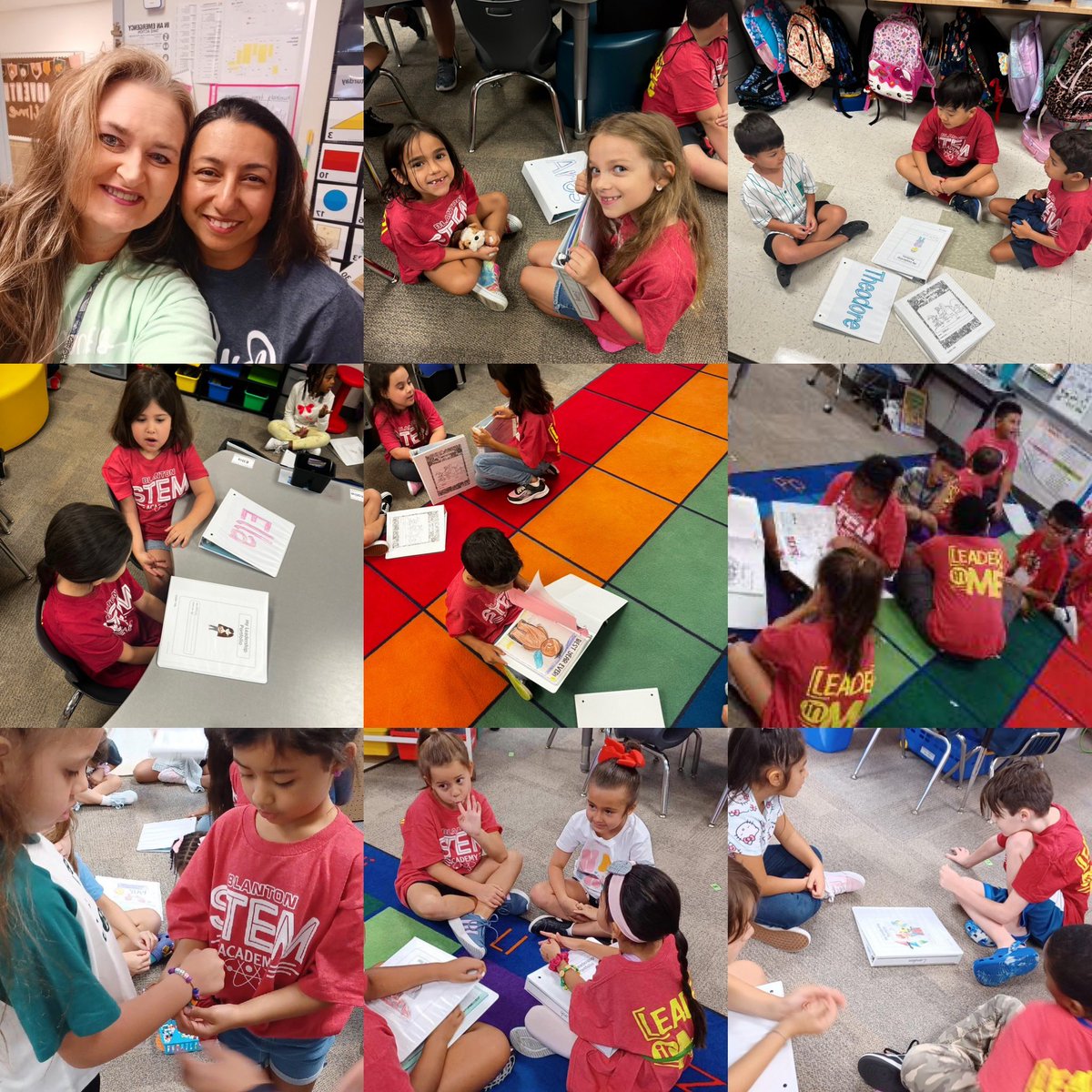 triciabadillo's tweet image. @BlantonBulldogs 1st #buddyclass meet up for the year was a HUGE success! Thankful for the teacher leaders who made this happen! @TheLeaderinMe @CFBISD