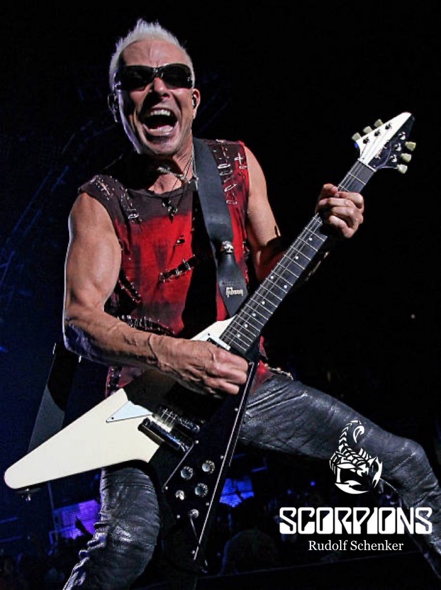 ۞†Rudolf Schenker(Scorpions)†۞🇩🇪✨ 本日㊗誕生日🎉🎂🥂 ルドルフ