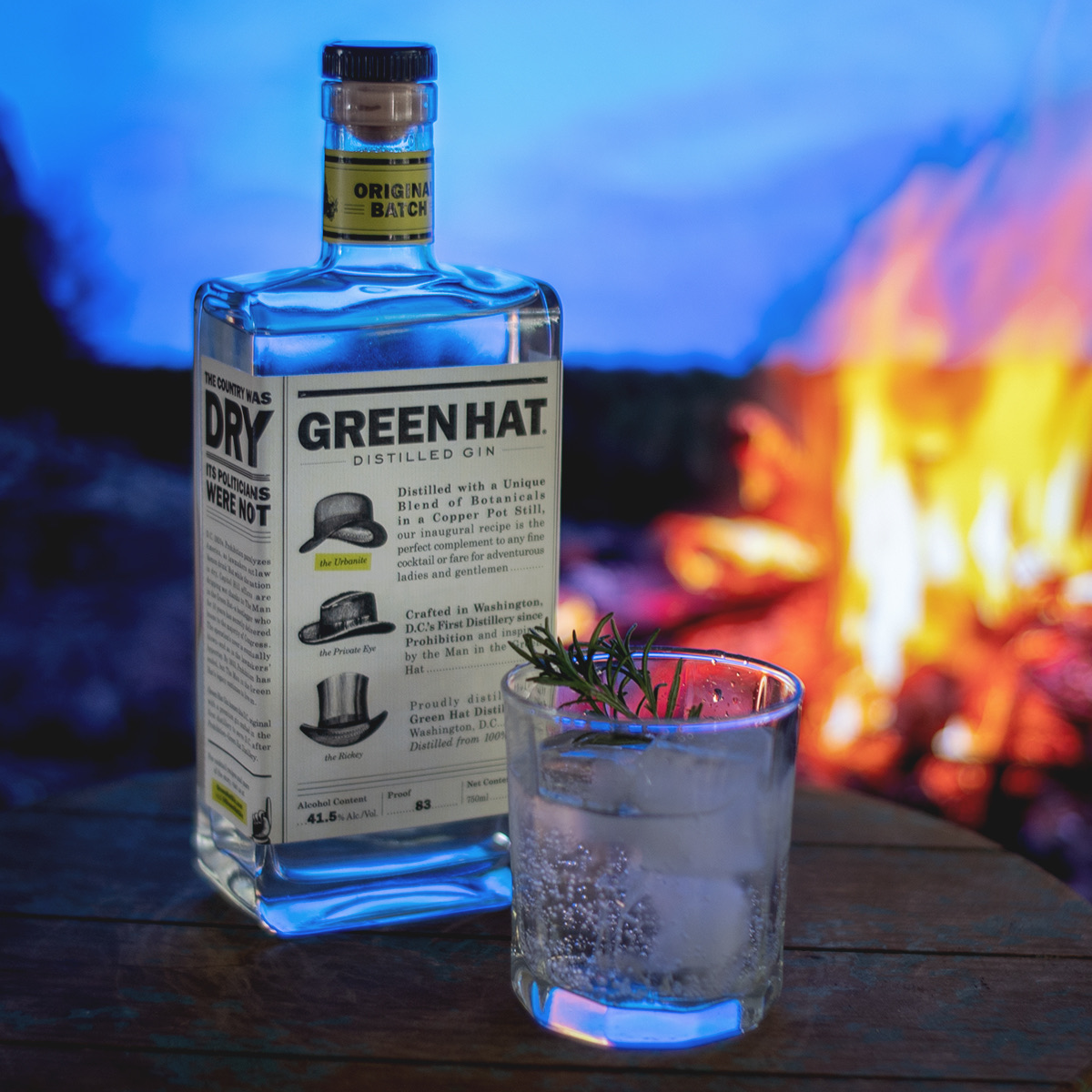 Raise a toast to one more weekend of summer with the Green Hat Gin &amp; Tonic. Find Green Hat Gin near you at greenhatgin.com/findgreenhat.

Ingredients:
2 oz Green Hat Citrus/Floral Gin
4 oz Tonic Water