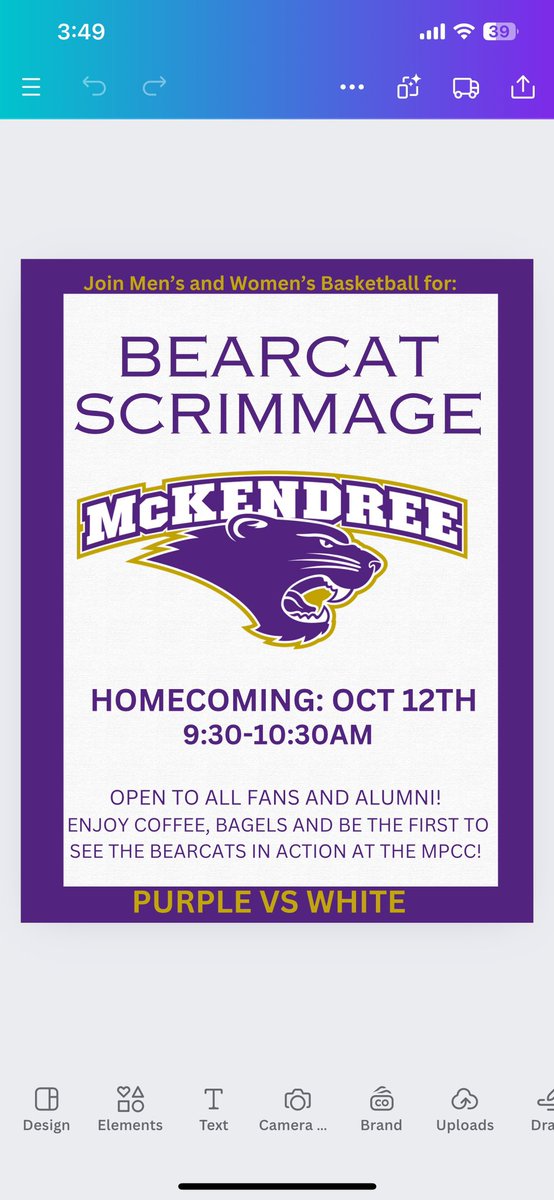 We have great events happening this Fall, be sure to save the dates to join us! 💛💜