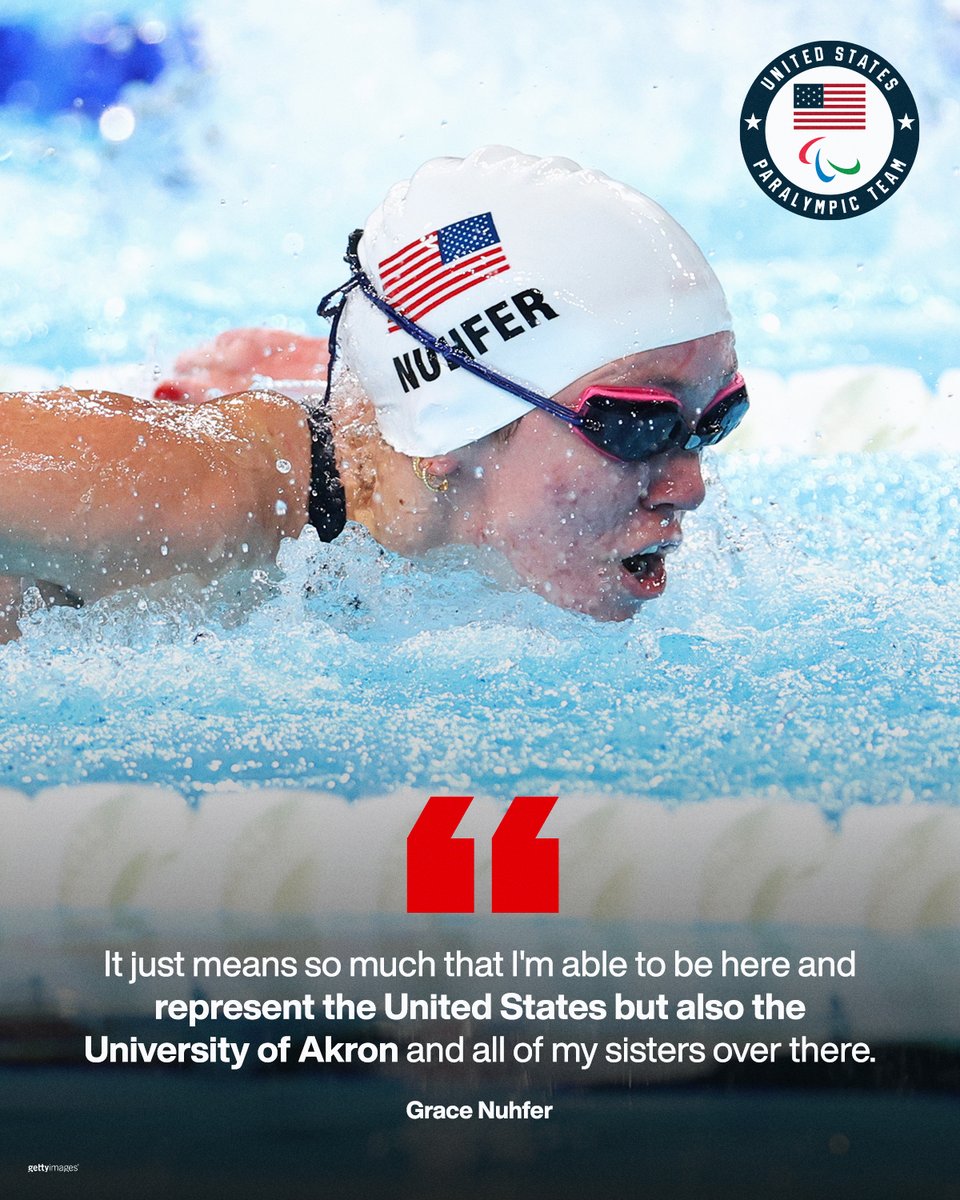 Team USA (@teamusa) on Twitter photo .<a href="/GraceNuhfer/">grace nuhfer 💗</a> is making history in Paris for the <a href="/AkronZips/">Akron Zips Athletics</a>  as their FIRST Paralympian ‼️
#ParisParalympics .<a href="/GraceNuhfer/">grace nuhfer 💗</a> is making history in Paris for the <a href="/AkronZips/">Akron Zips Athletics</a>  as their FIRST Paralympian ‼️
#ParisParalympics