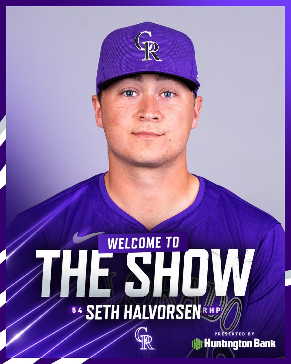 Rockies's tweet image. Seth Halvorsen is the first Rockie from the 2023 MLB Draft class to make his debut.