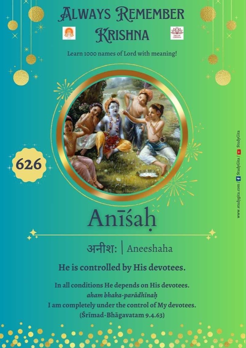 StudyGita's tweet photo. Day - 626 Always Remember Krishna ❣️👇 @StudyGita 

✅ He is controlled by His devotees.

✅ In all conditions He depends on His devotees.

✨✨✨✨✨✨✨✨

#Krishna #Sanatani #spiritualawakening #Wisdom #studygita #harekrishna #LordKrishna #Devotional #RadheShyam #SPIRITUAL https://t.co/WF5hJJYAlB