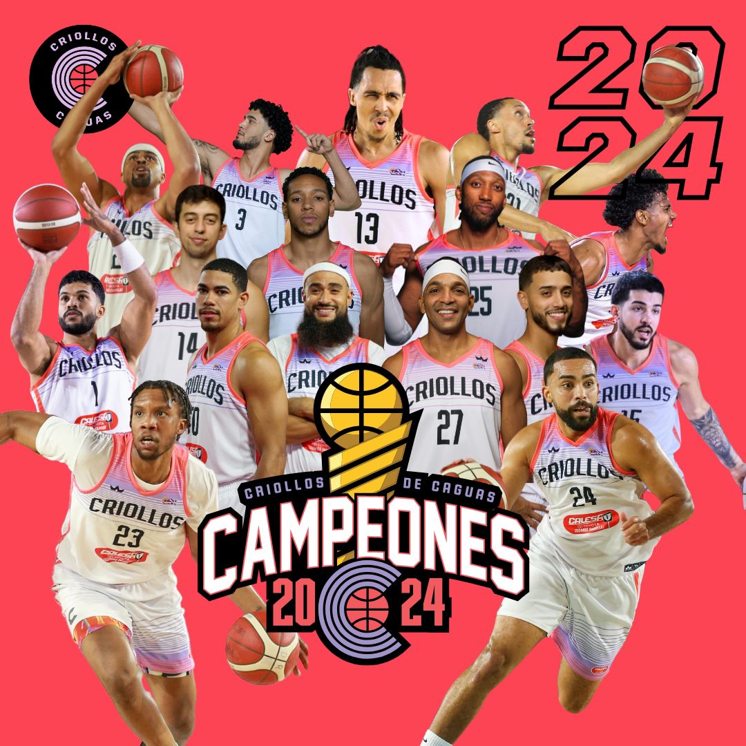 ¡GRACIAS CAGUAS! 

Tus Criollos son campeones del <a href="/bsnpr/">Baloncesto Superior Nacional 🏀🇵🇷</a> 2024. 

#SomosLaPresión🫀