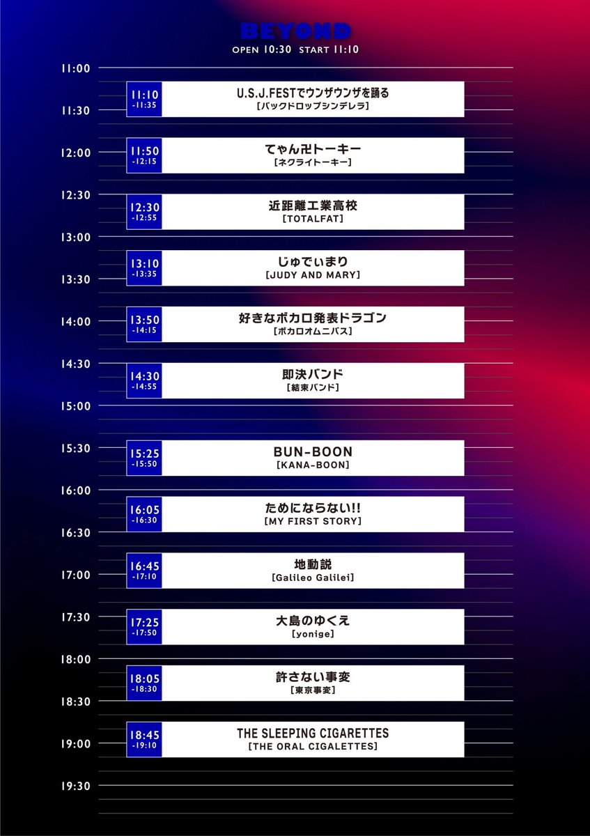 U.S.J Fest tweet media