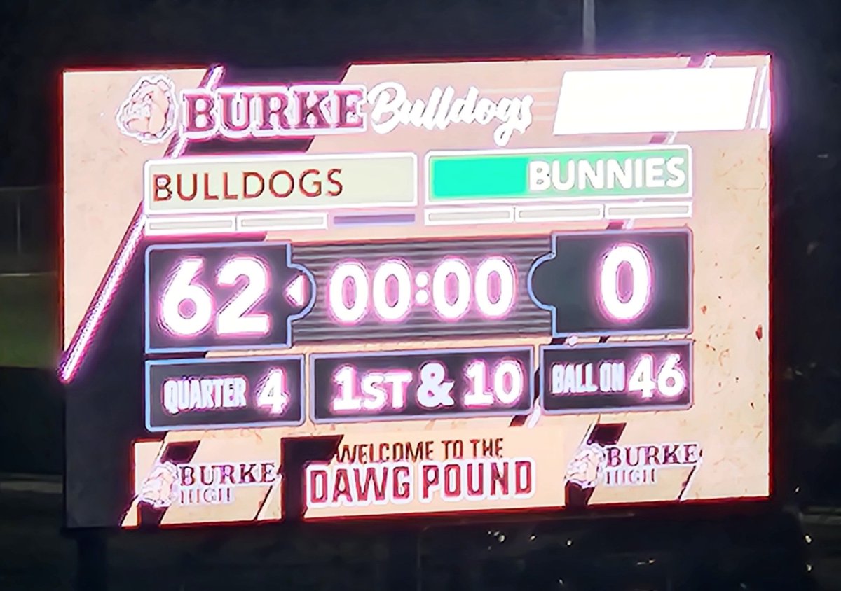 Burke Gridiron Club tweet media