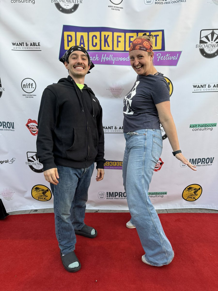 roe_moore's tweet image. Had a blast screening my film at PackFest Comedy!  So many good laughs were had!!