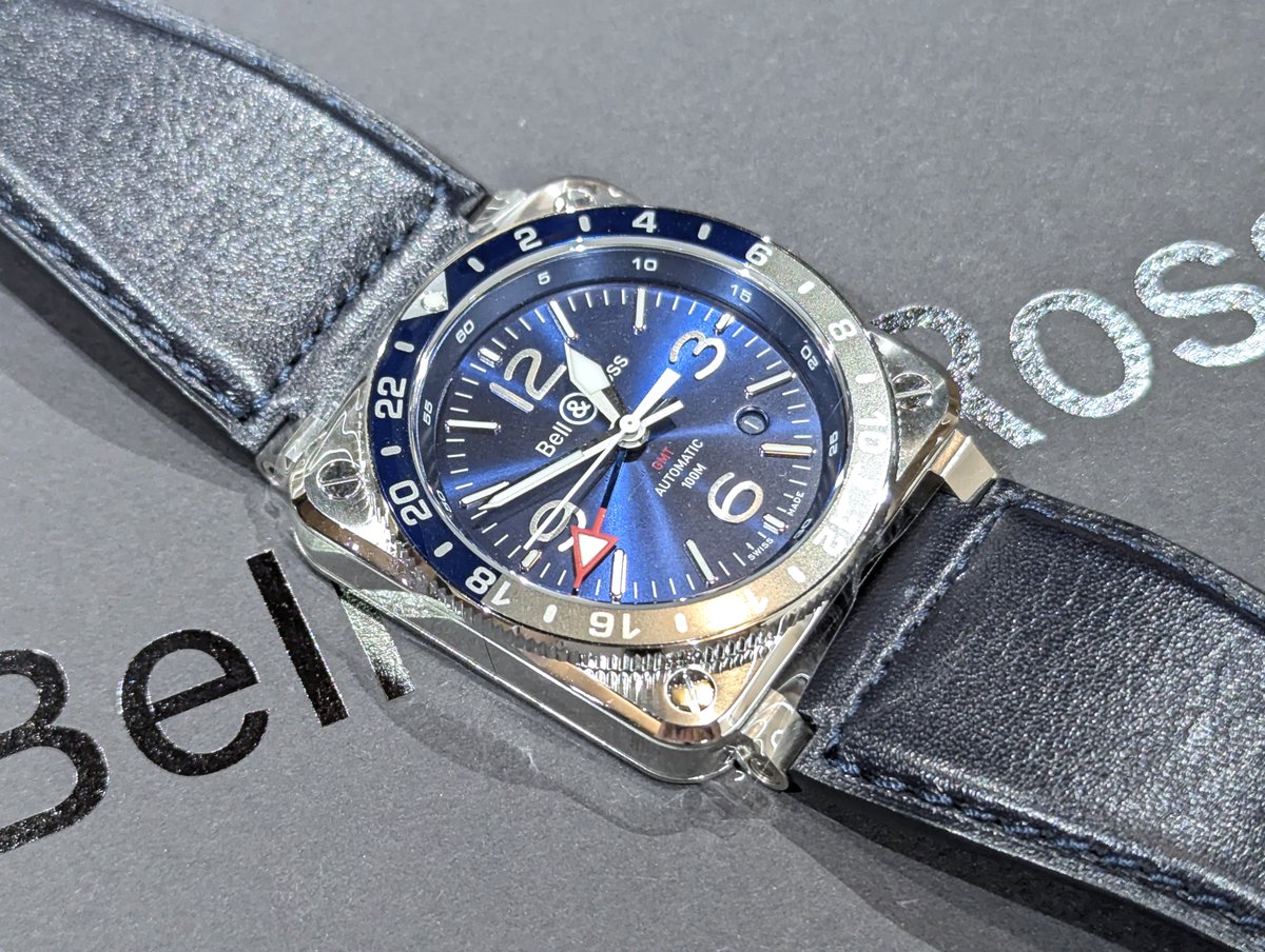 TimeGrace_'s tweet photo. 【9月🌙GMT特集】
Bell & Ross - インストゥルメント BR 03-93 GMT ブルー
Ref : BR0393-BLU-ST/SCA
防水性能🏄♂️ : 100M
新品 : こちらは新品の商品になります。
https://t.co/OMg7eMrWIt
#TIMEGRACE #腕時計 #時計買取 #ベルアンドロス https://t.co/vbpwETZR8l