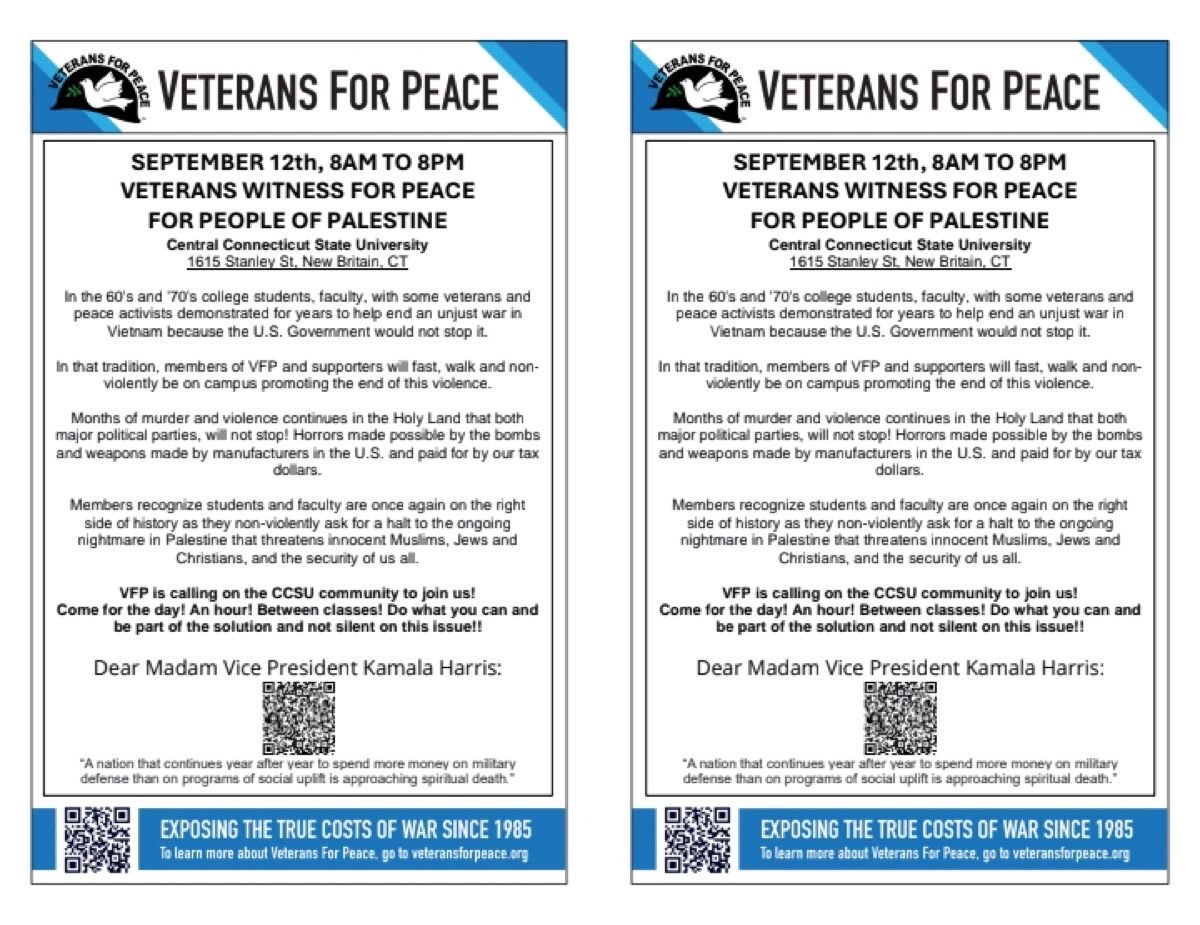LoulouLien's tweet photo. Veterans For Peace https://t.co/sdBTzE1VyO