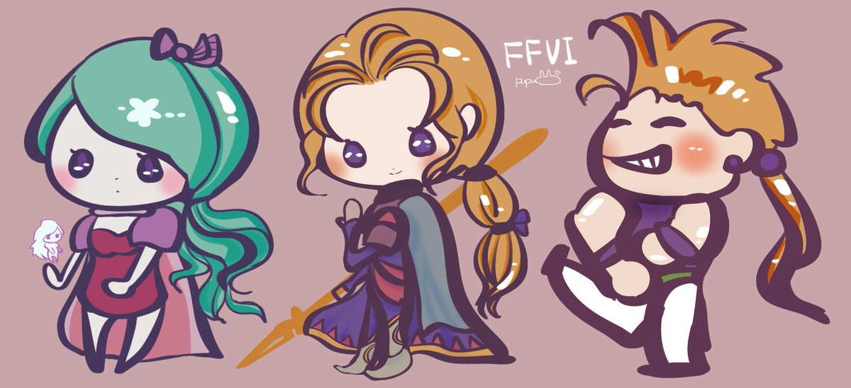 Puchan31031's tweet photo. 久々にたくさん描きました!!
#ピクセルリマスター
#FFPixelRemaster
#FinalFantasy
#今月描いた絵を晒そう https://t.co/u2g992r1Vx