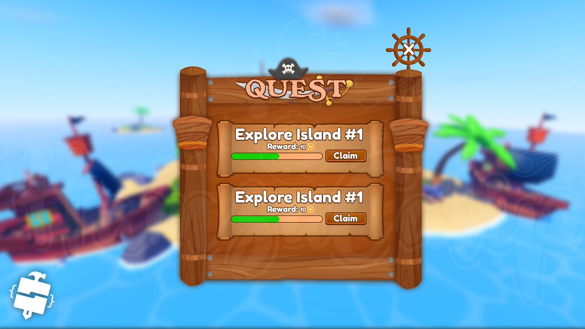 UI Battles! (@uibattles) on Twitter photo ARGG! A Pirate-Themed UI π΄ββ οΈ
Made By: <a href="/caliph_dev/">HamzaCaliph</a>
Nice to see New Ideas coming out! π
Wanna Join us? Visit our Discord in the Bio! π
#RobloxDev #RobloxDevs #RobloxUI #robloxart ARGG! A Pirate-Themed UI π΄ββ οΈ
Made By: <a href="/caliph_dev/">HamzaCaliph</a>
Nice to see New Ideas coming out! π
Wanna Join us? Visit our Discord in the Bio! π
#RobloxDev #RobloxDevs #RobloxUI #robloxart