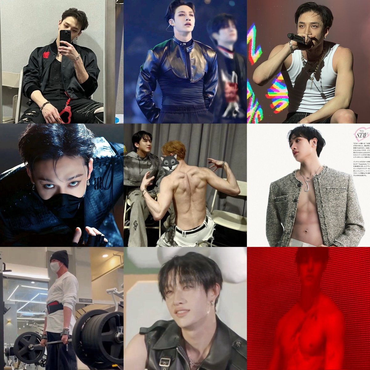 lixiesflower's tweet image. you just had to be there: bang chan edition