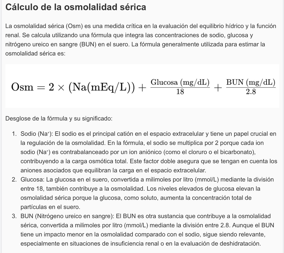 ENARM_intensivo's tweet photo. Cálculo de la osmolalidad sérica
#ENARM_INTENSIVO #ENARM2024 #ENAR https://t.co/trXklbuyxE