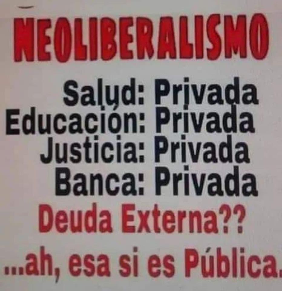 PRexitBook's tweet image. La “receta mágica” de la supuesta Libertad Económica. Aquellos que privatizan las ganancias, pero socializan las pérdidas, quiebras y sus malas decisiones empresariales.