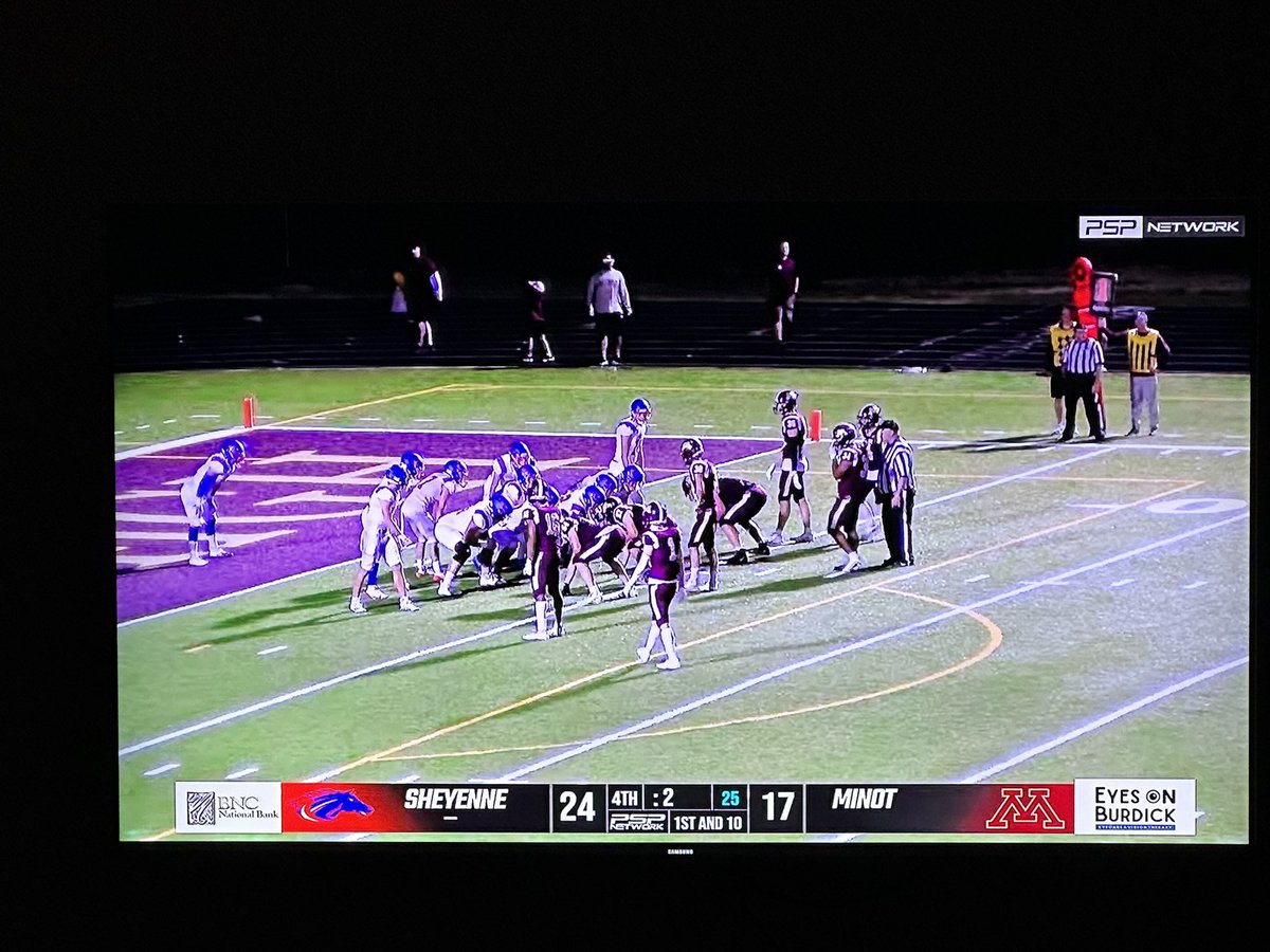 SHS Activities (@wfmustangad) on Twitter photo Nice work <a href="/Sheyennefball/">Sheyenne Football</a>! Getting a win against the defending state champions on the road is no easy task. Touchdowns by <a href="/SullivanIhry/">Sully Ihry</a>, <a href="/herrmann_tate/">Tate Herrmann</a>, and <a href="/OlsonKaden10/">Kaden Olson</a>, plus some solid kicking from <a href="/MGullicks12/">Michael Gullicks</a>. Big moments by many and a good team win! #rollstangs Nice work <a href="/Sheyennefball/">Sheyenne Football</a>! Getting a win against the defending state champions on the road is no easy task. Touchdowns by <a href="/SullivanIhry/">Sully Ihry</a>, <a href="/herrmann_tate/">Tate Herrmann</a>, and <a href="/OlsonKaden10/">Kaden Olson</a>, plus some solid kicking from <a href="/MGullicks12/">Michael Gullicks</a>. Big moments by many and a good team win! #rollstangs