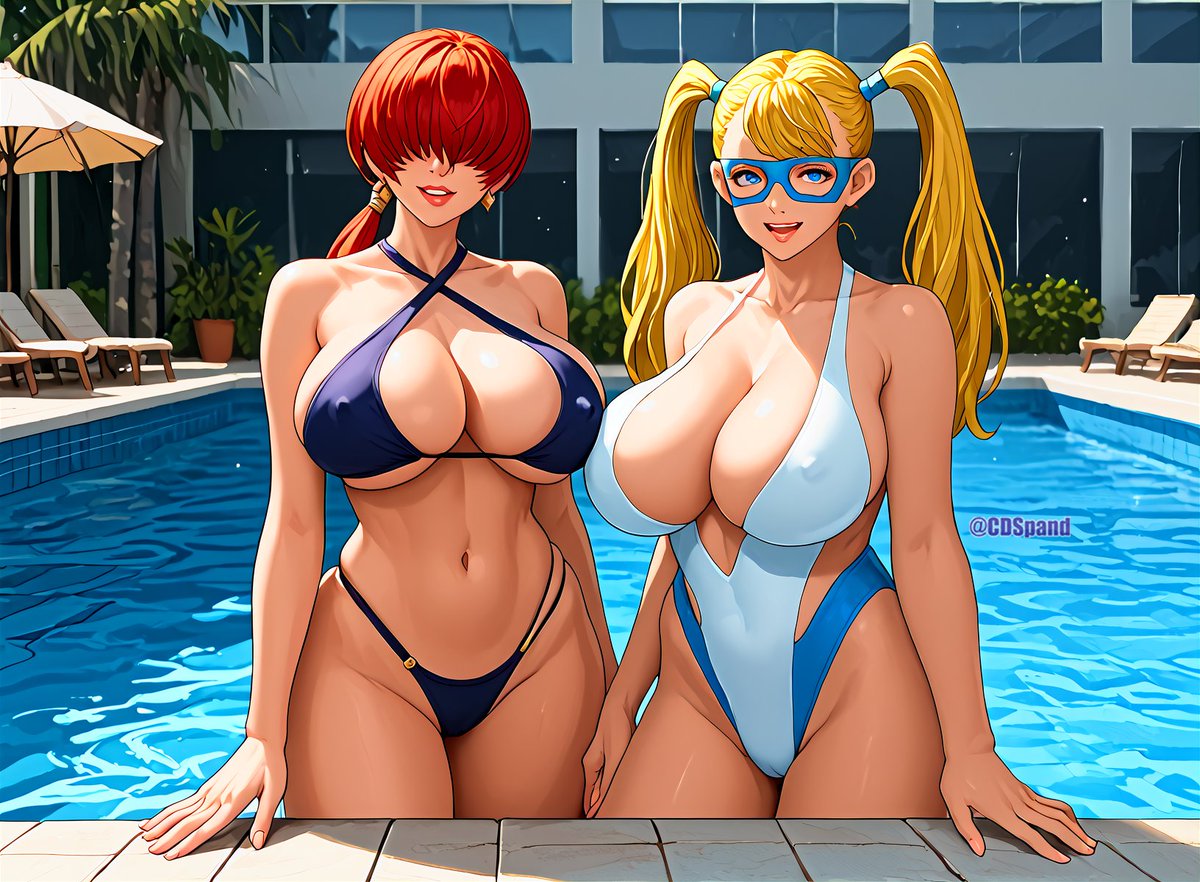 CDSpand's tweet photo. Street Fighter - Rainbow Mika ��トリートファイター  / レインボー・ミカ
Kof - Shermie - シェルミー  #AIイラスト https://t.co/pOpmbc7M8W