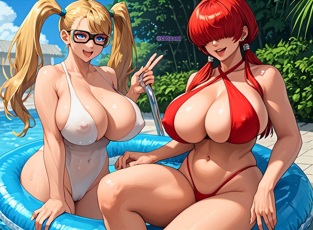 CDSpand's tweet photo. Street Fighter - Rainbow Mika ��トリートファイター  / レインボー・ミカ
Kof - Shermie - シェルミー  #AIイラスト https://t.co/pOpmbc7M8W