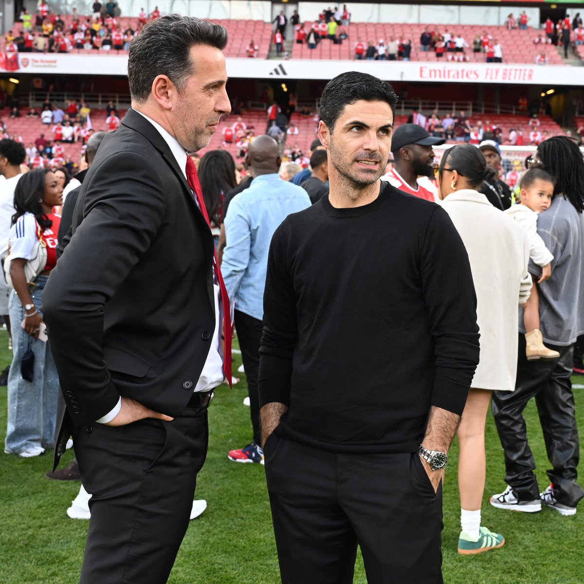 Thank you all for these past three months. It’s been yet another journey at Arsenal Football Club. ❤️

It’s time to focus on the season and winning trophies. 🏆