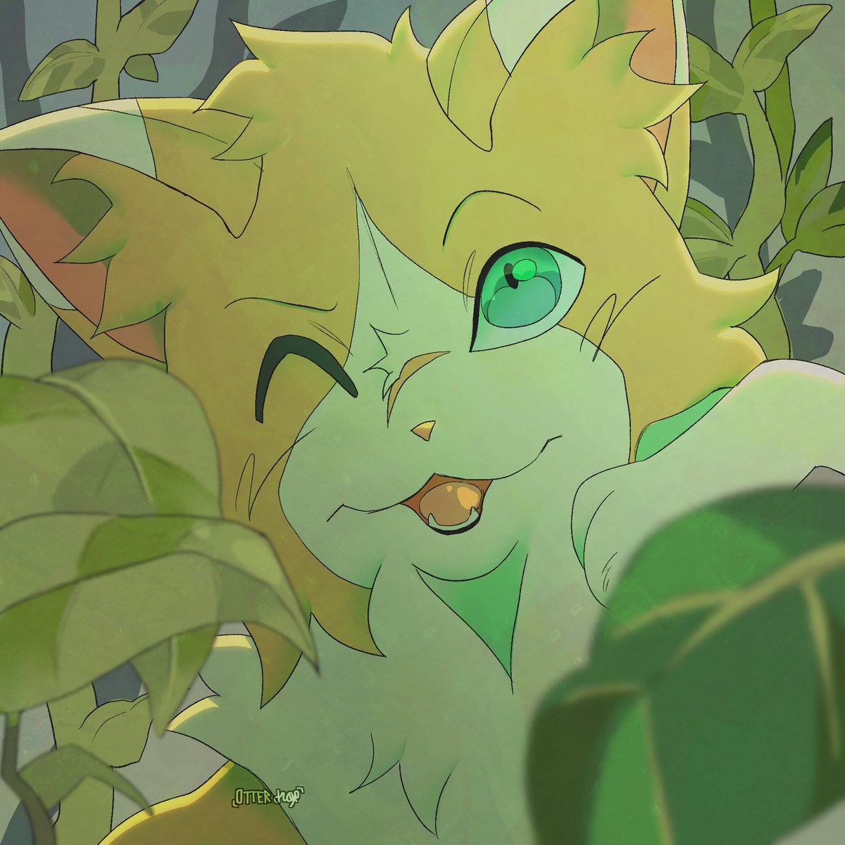 attack on FlowerWave on artfight !