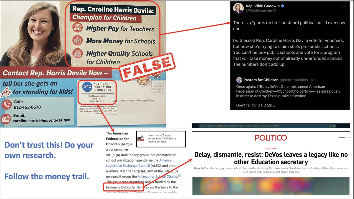 LaneEnglish1's tweet photo. @pastors4txkids @BetsyDeVos @SchoolChoiceNow @CarolineForTX https://t.co/HkCHnbToqf
