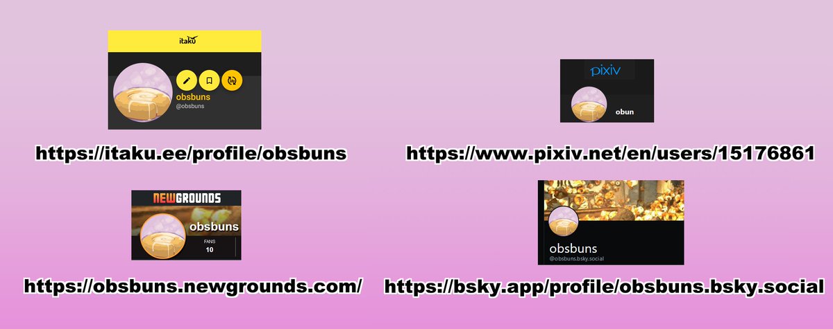 I am on other websites, they aren't up to date but if you need to follow elsewhere, here's where you can do it