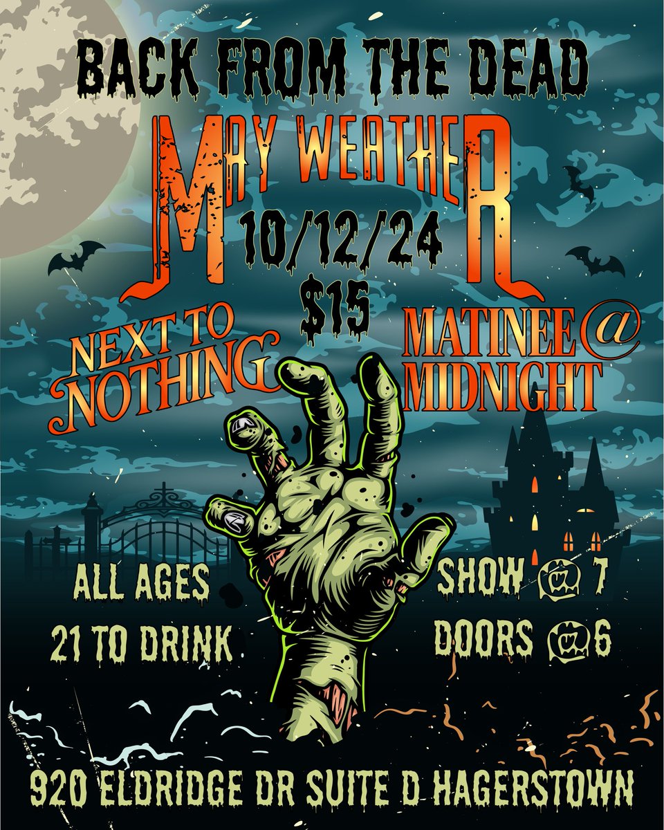 MayWeatherMD's tweet photo. *checks the mic*
Check one two is this thing on? Ok great.
MAY WEATHER IS COMING BACK for one night only. Be sure to mark your calendars, buy your tickets early, and turn back the clock a bit for a night of pure awesomeness. Isn’t that just neat? Link below for tickets https://t.co/2mbytgQ1yK