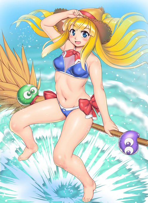 ぷよぷよのウィッチ夏のバカンス。 