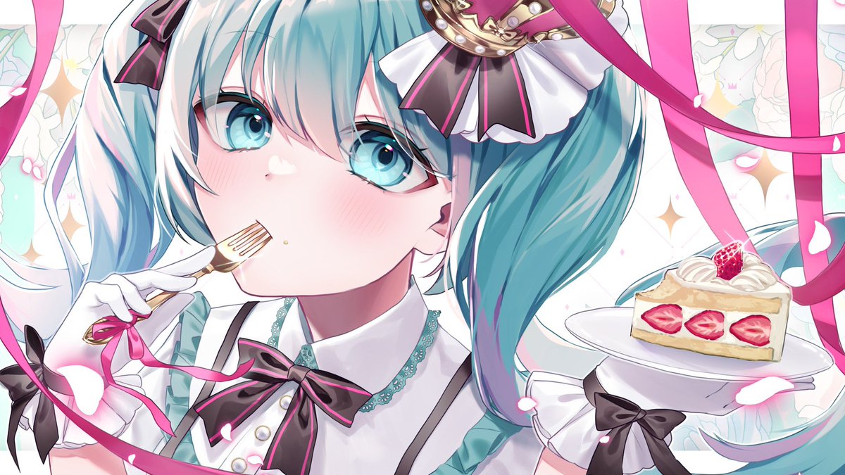 #初音ミク生誕祭2024
再掲ですが……！おめでとう🎉🎉