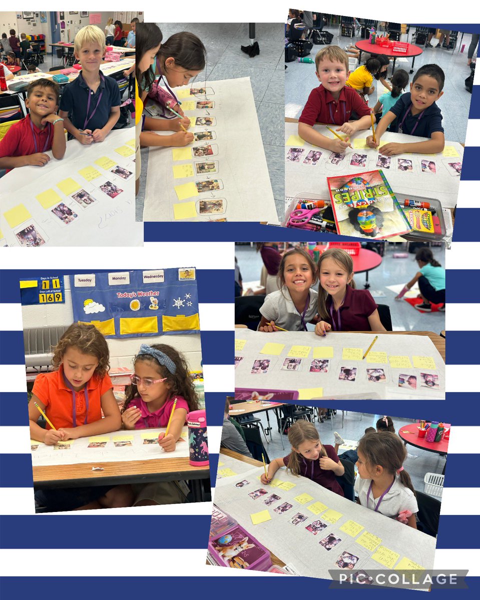 We love writing time! Only 13 days in first grade and look at them write! <a href="/collierschools/">Collier County Public Schools</a> <a href="/VineyardsVipers/">Vineyards Elementary</a>