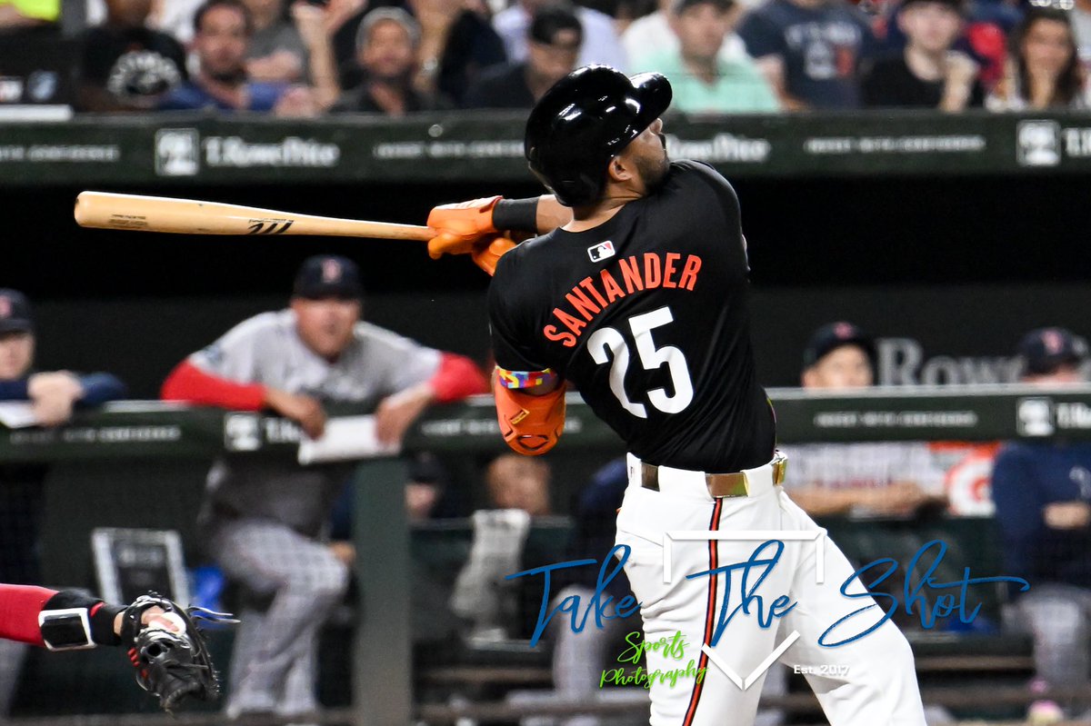 TakeShotSports's tweet photo. Orioles vs Red Sox 8-16-24. Game shot from stands through the netting. O’Hearn’s Cleats = 🔥 © Take The Shot Sports Photography, MLB. Feel free to tag people you know,but do not crop or alter in any other way. #taketheshotsports #opacy #MLB #baseball #tonytater #homerun #orioles https://t.co/UdXowhwU2v